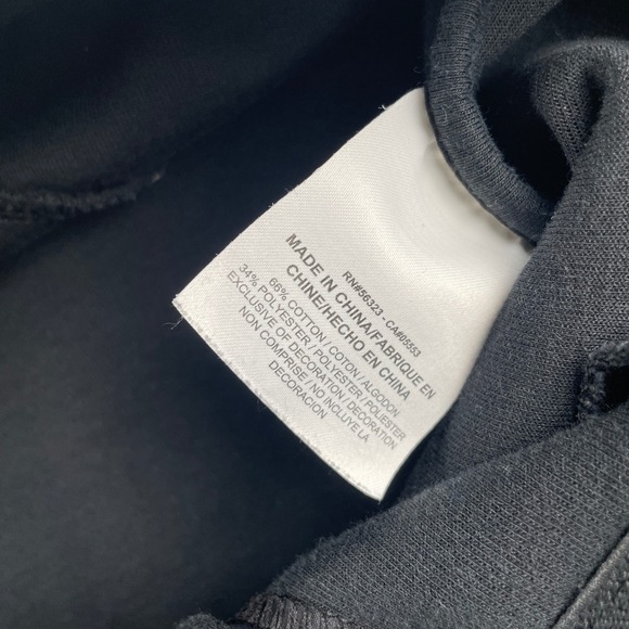 Nike Tech Fleece Cropped Jogger Pants Black Mens M Athletic Casual Sporty Sweats - Picture 12 of 12